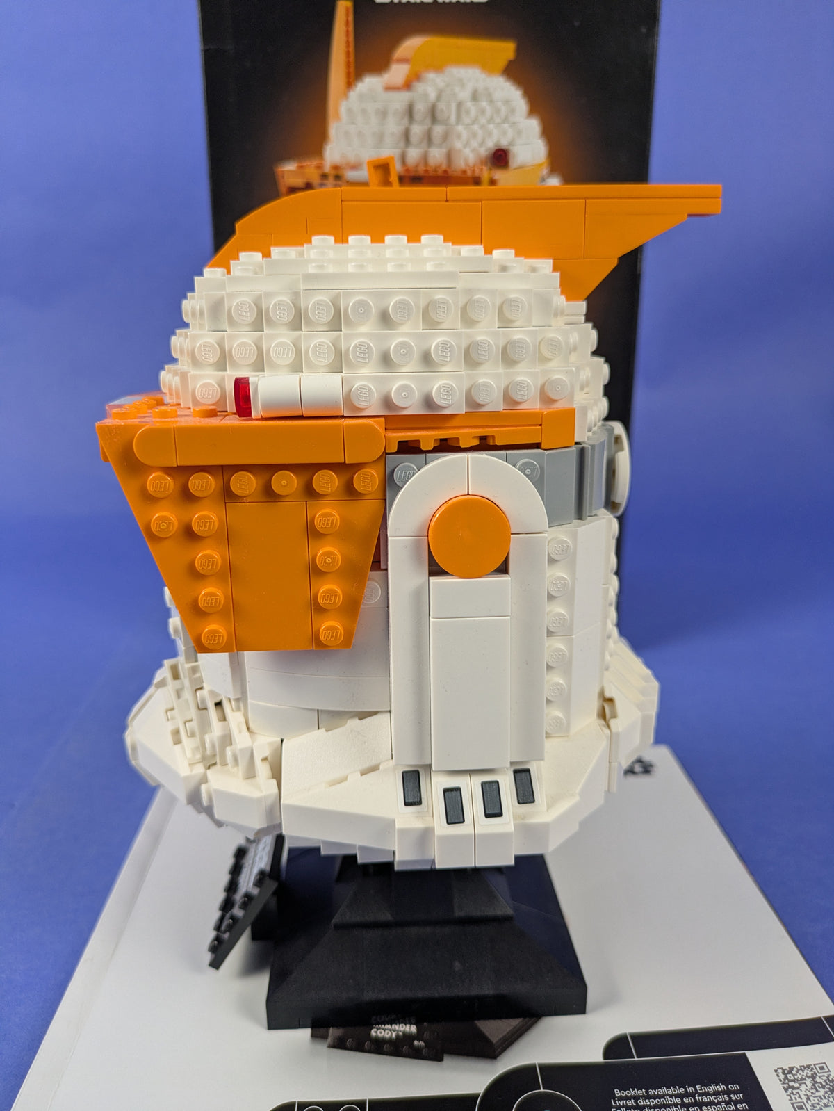 LEGO Star Wars Clone Commander Cody Helmet 75350 Complete Set Pre-Owned