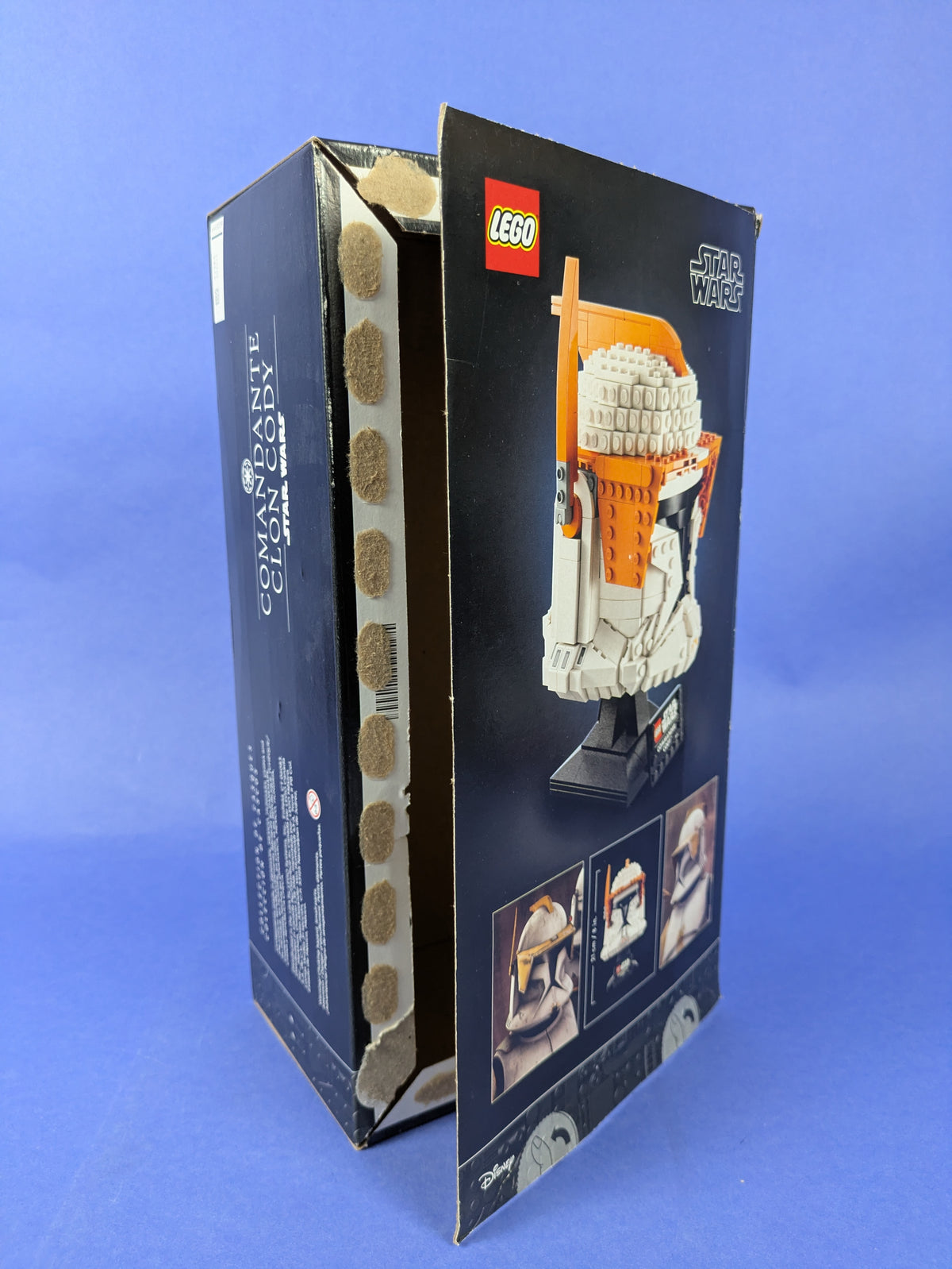 LEGO Star Wars Clone Commander Cody Helmet 75350 Complete Set Pre-Owned