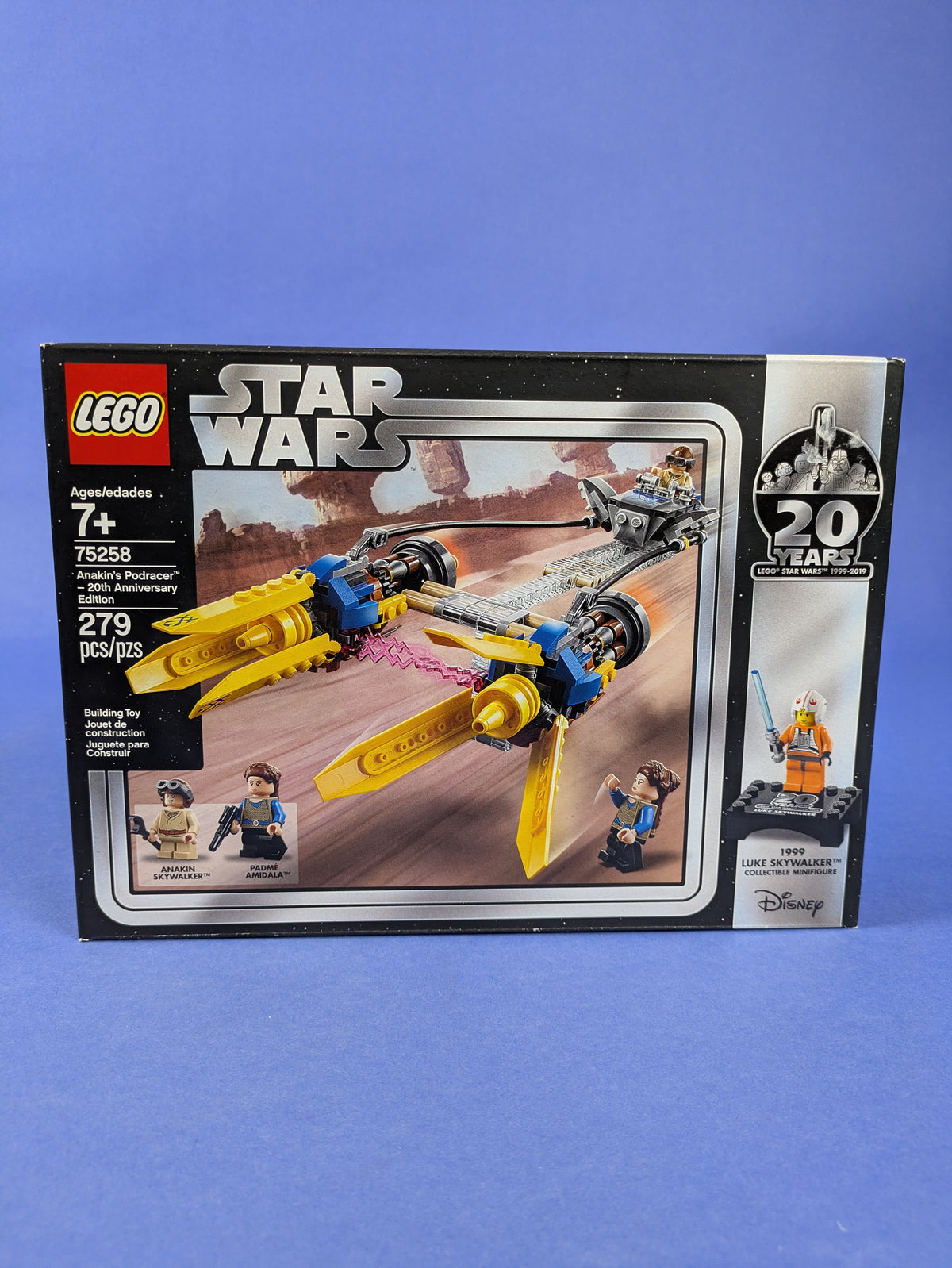 LEGO Star Wars Anakin's Podracer – 20th Anniversary Edition 75258