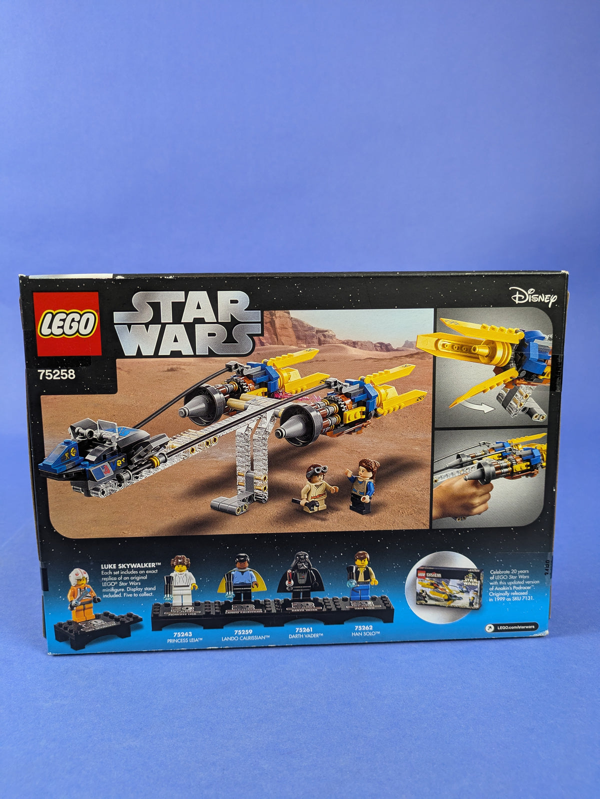 LEGO Star Wars Anakin's Podracer – 20th Anniversary Edition 75258