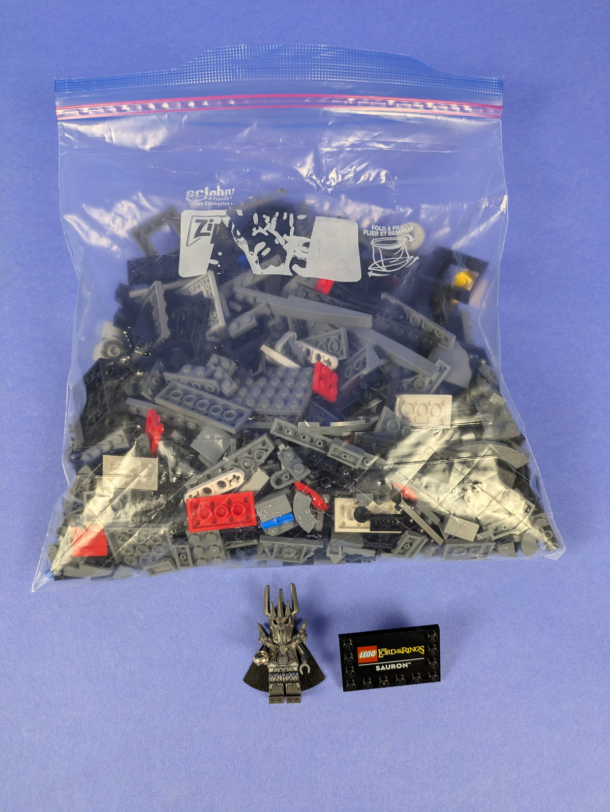 LEGO The Hobbit & The Lord of the Rings Sauron's Helmet 11373 Complete Set Pre-Owned