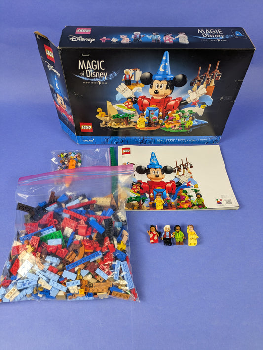 LEGO LEGO Ideas (CUUSOO) Magic of Disney 21352 Complete Set Pre-Owned