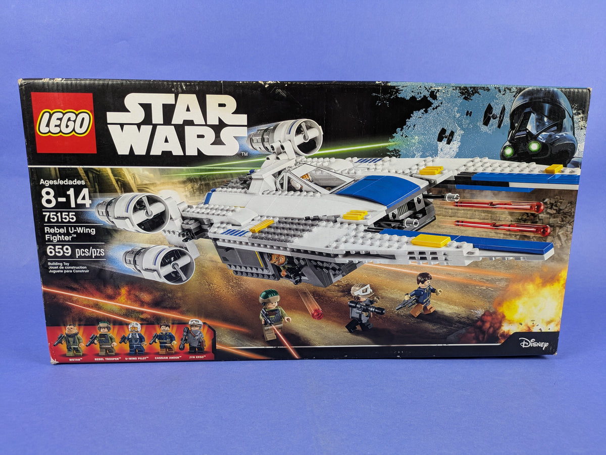 LEGO Star Wars Rebel U-Wing Fighter 75155 Complete Set Pre-Owned
