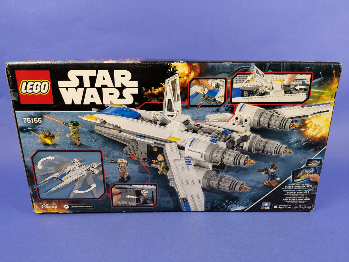 LEGO Star Wars Rebel U-Wing Fighter 75155 Complete Set Pre-Owned