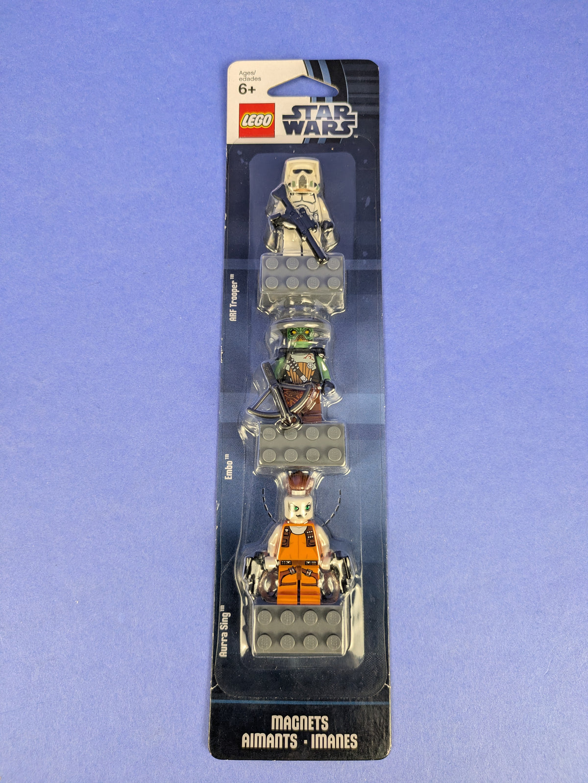 LEGO Star Wars Magnet Set - Aurra Sing, Embo, ARF Trooper 853421