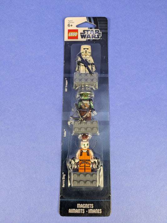 LEGO Star Wars Magnet Set - Aurra Sing, Embo, ARF Trooper 853421
