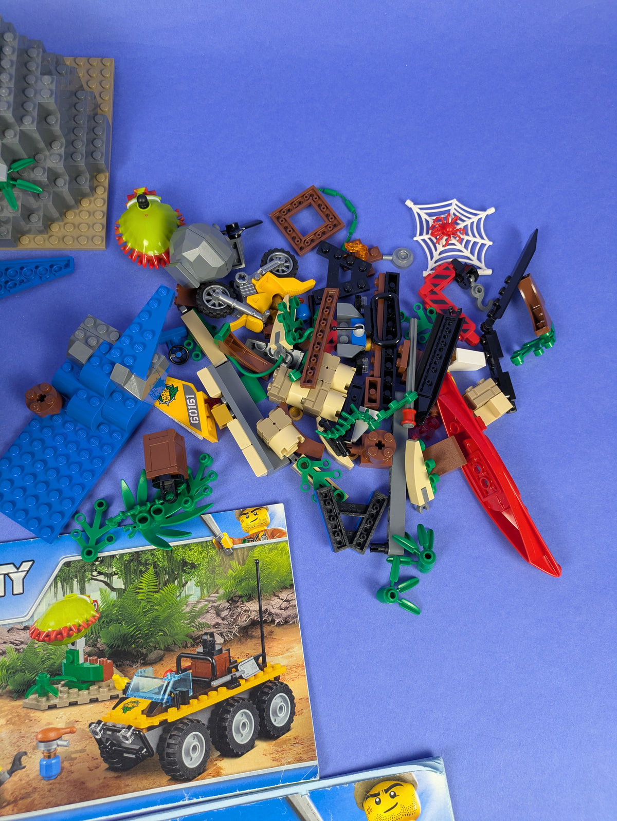 LEGO City Jungle Exploration Site 60161 Complete Set Pre-Owned