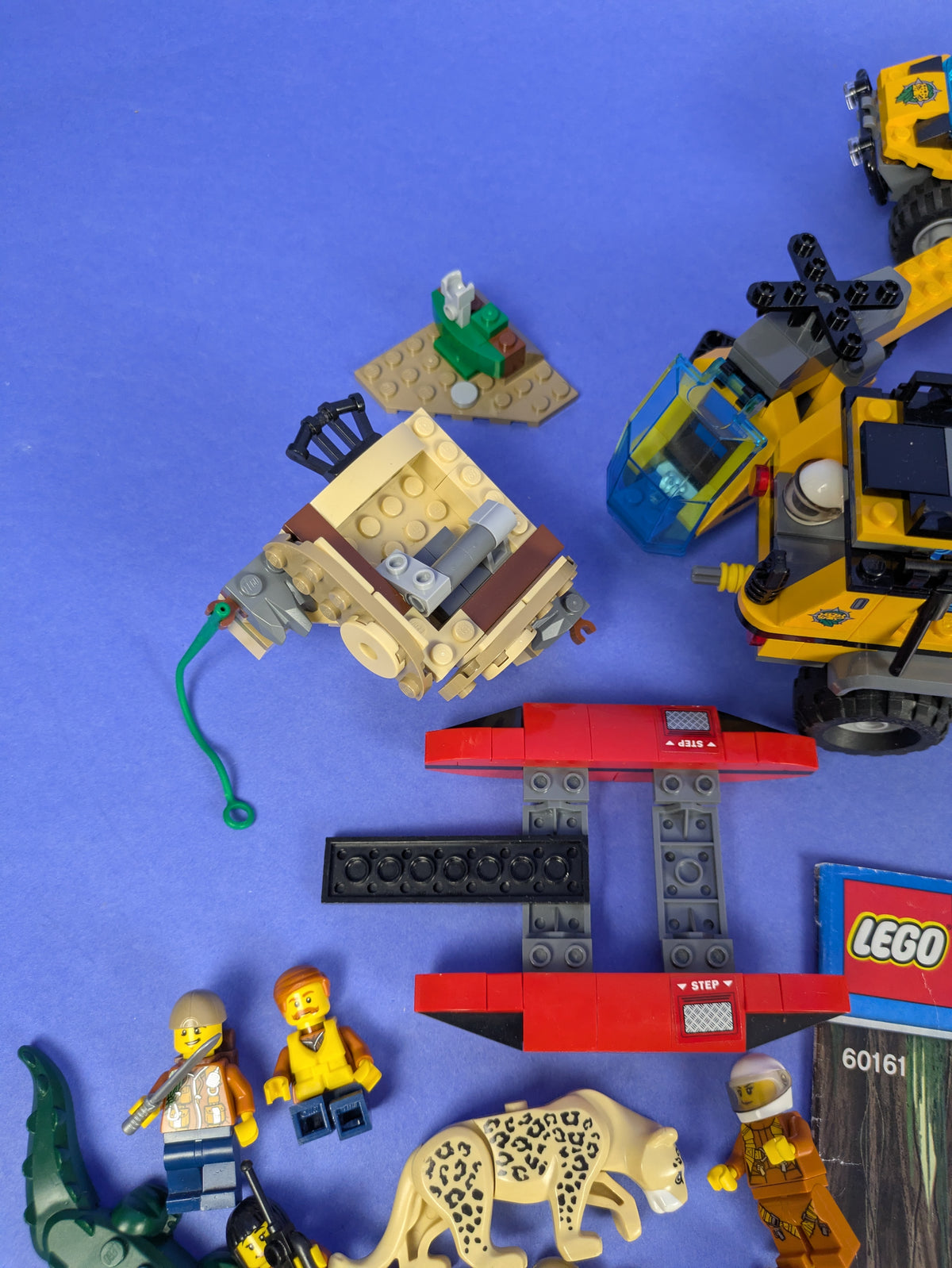 LEGO City Jungle Exploration Site 60161 Complete Set Pre-Owned