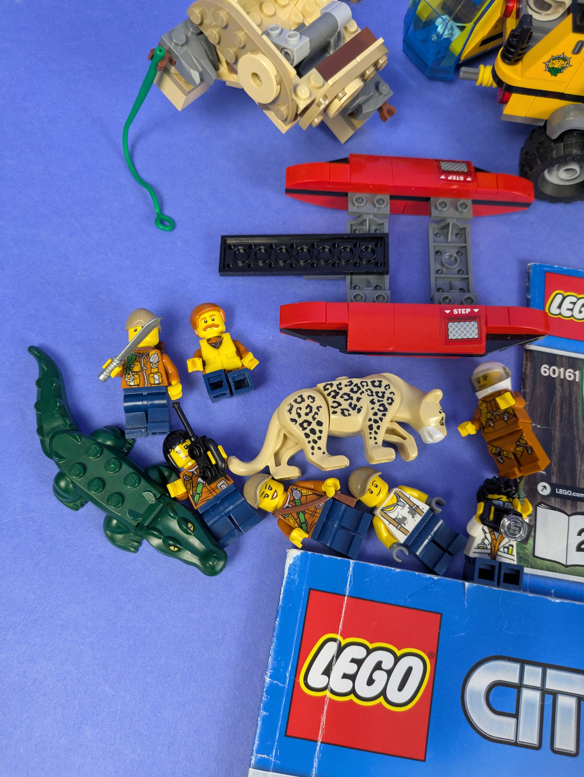 LEGO City Jungle Exploration Site 60161 Complete Set Pre-Owned