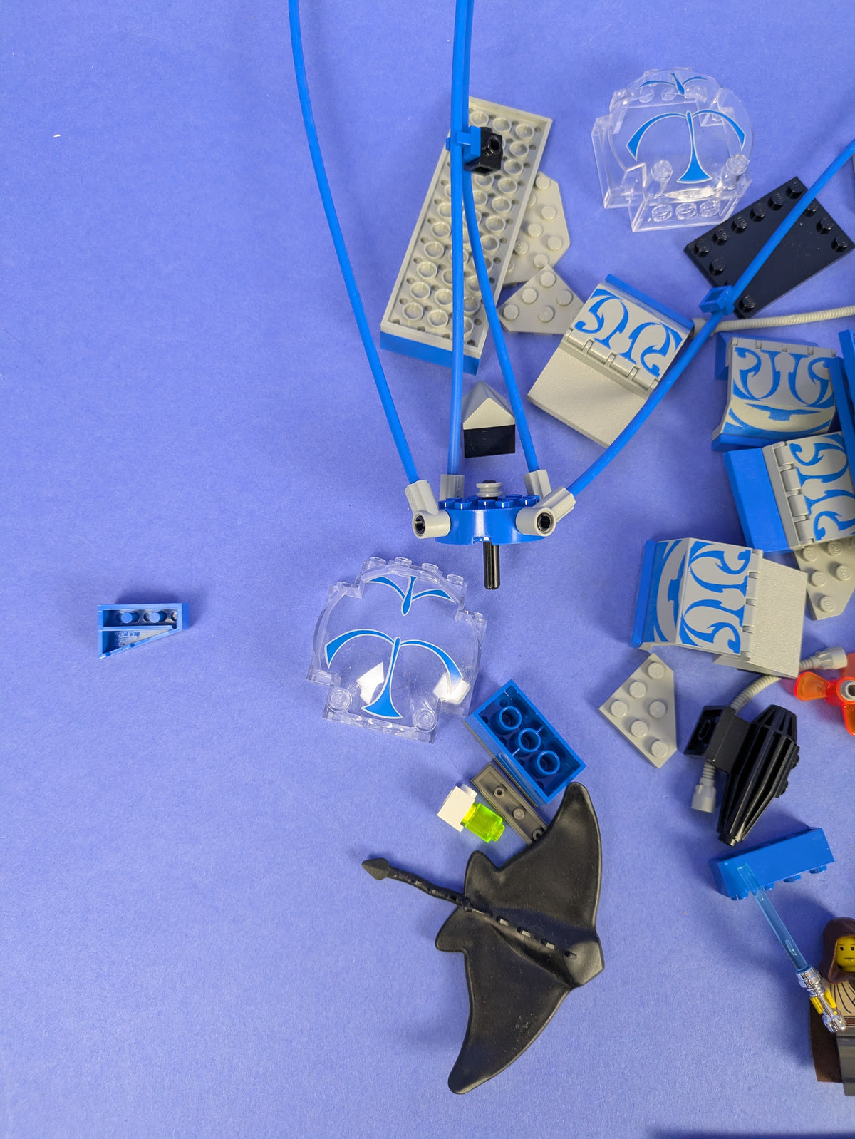 LEGO Star Wars Gungan Sub 7161 Incomplete Set Pre-Owned
