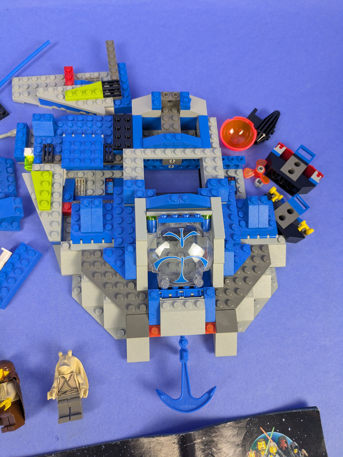 LEGO Star Wars Gungan Sub 7161 Incomplete Set Pre-Owned