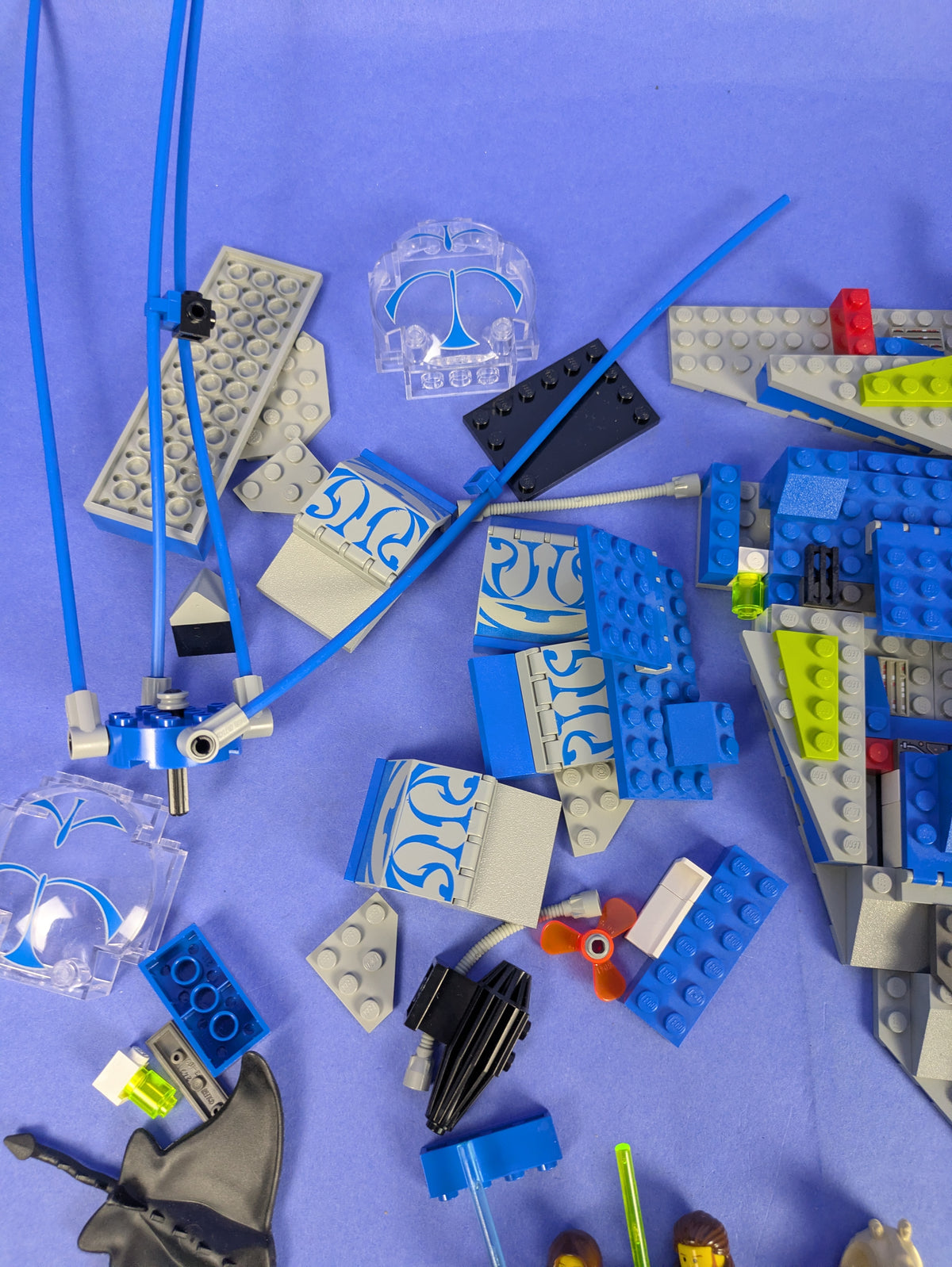 LEGO Star Wars Gungan Sub 7161 Incomplete Set Pre-Owned