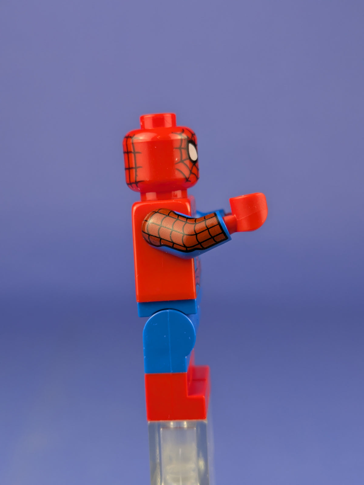 LEGO Super Heroes Spider-Man - Metallic Light Blue Eye Highlights sh0536 76115