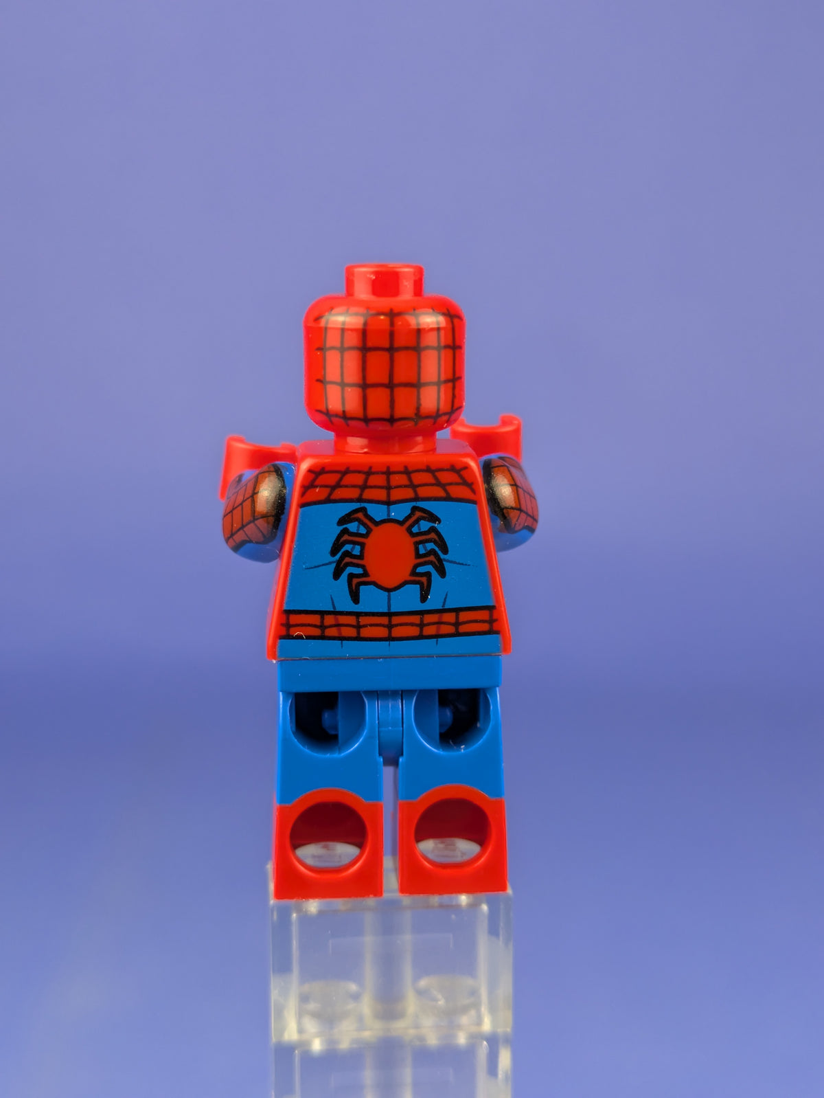 LEGO Super Heroes Spider-Man - Metallic Light Blue Eye Highlights sh0536 76115