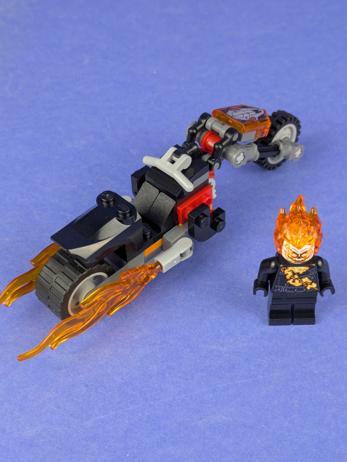LEGO Super Heroes Spider-Man vs. Ghost Rider Motorcycle 76335 Pre-Owned