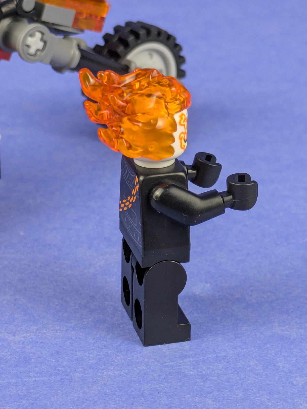 LEGO Super Heroes Spider-Man vs. Ghost Rider Motorcycle 76335 Pre-Owned