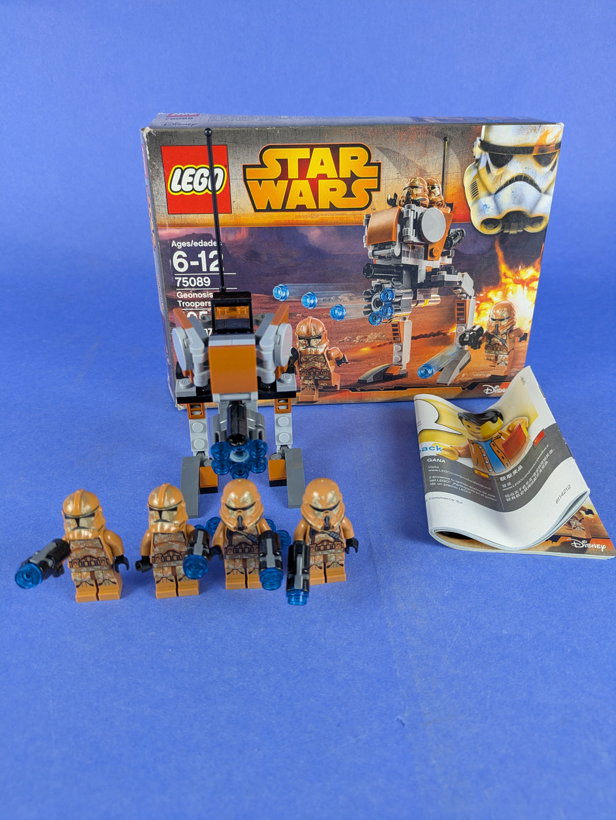 LEGO Star Wars Geonosis Troopers 75089 Complete Set Pre-Owned