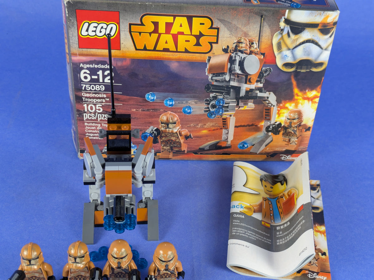 LEGO Star Wars Geonosis Troopers 75089 Complete Set Pre-Owned