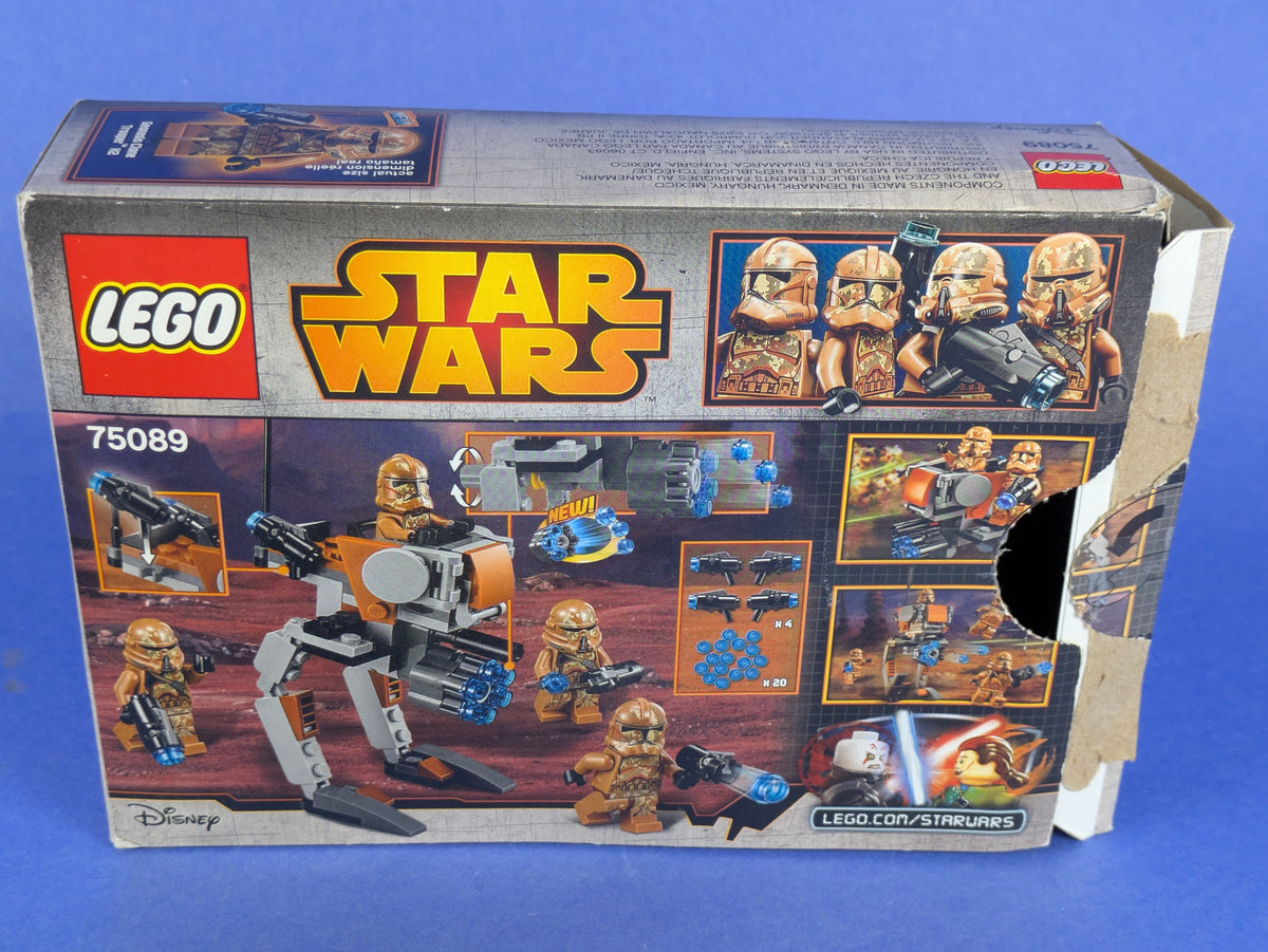 LEGO Star Wars Geonosis Troopers 75089 Complete Set Pre-Owned