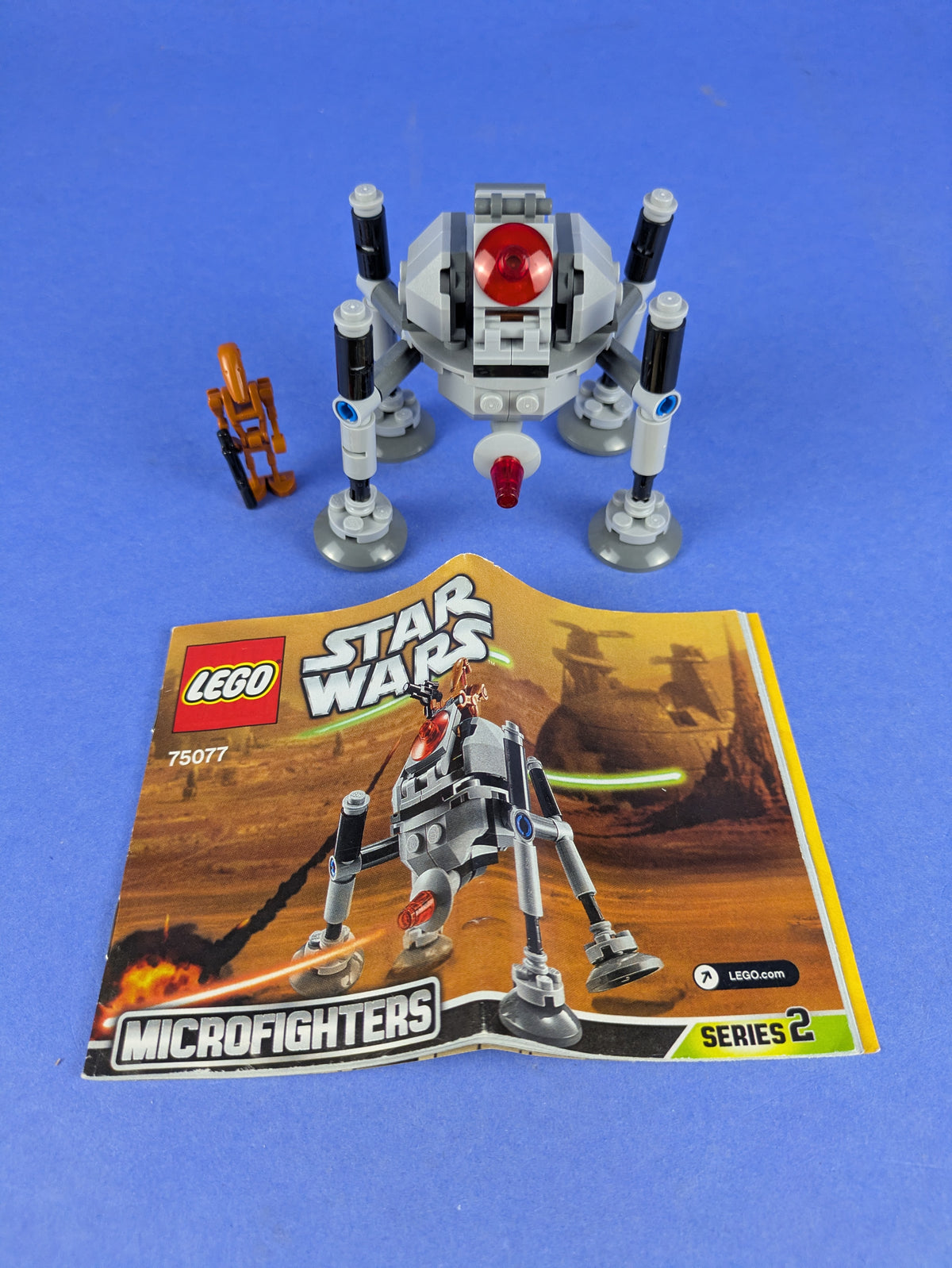 LEGO Star Wars Homing Spider Droid 75077 Complete Set Pre-Owned