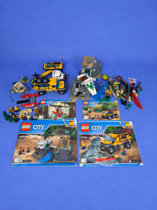 LEGO City Jungle Exploration Site 60161 Complete Set Pre-Owned