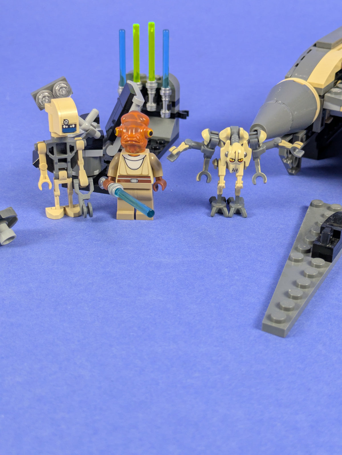 LEGO Star Wars General Grievous' Starfighter 8095 Incomplete Set Pre-Owned