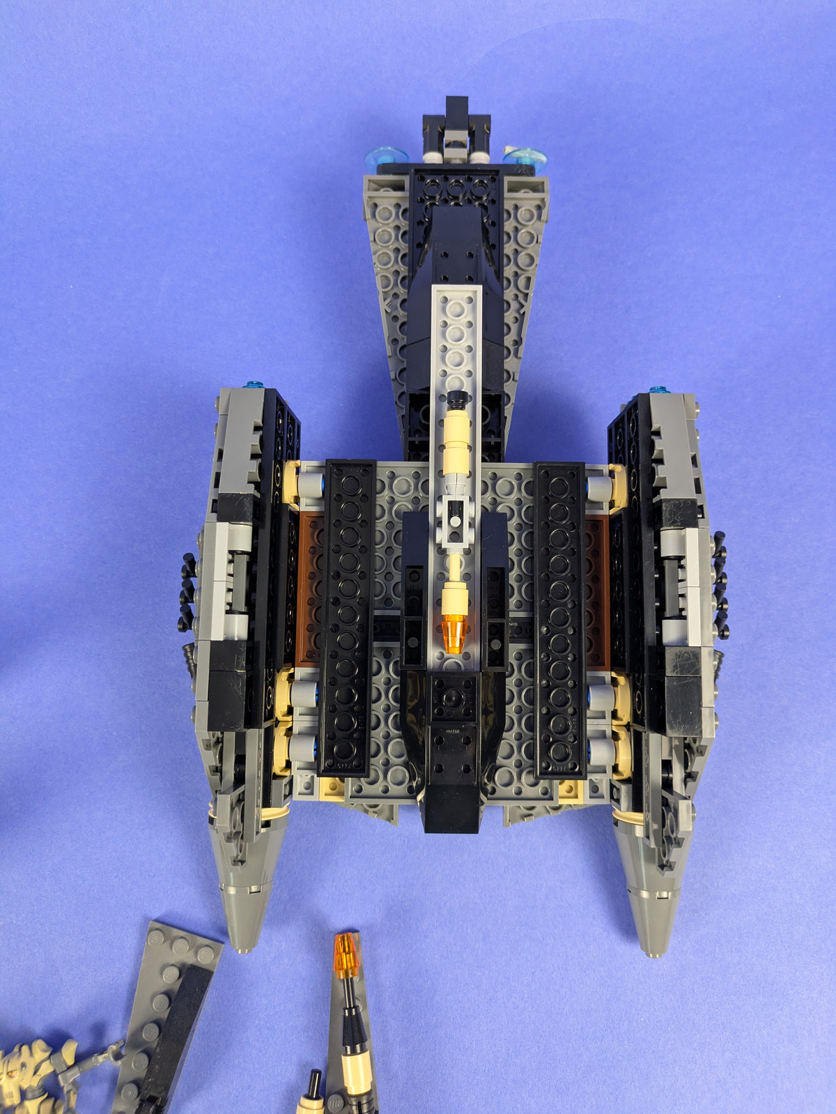 LEGO Star Wars General Grievous' Starfighter 8095 Incomplete Set Pre-Owned