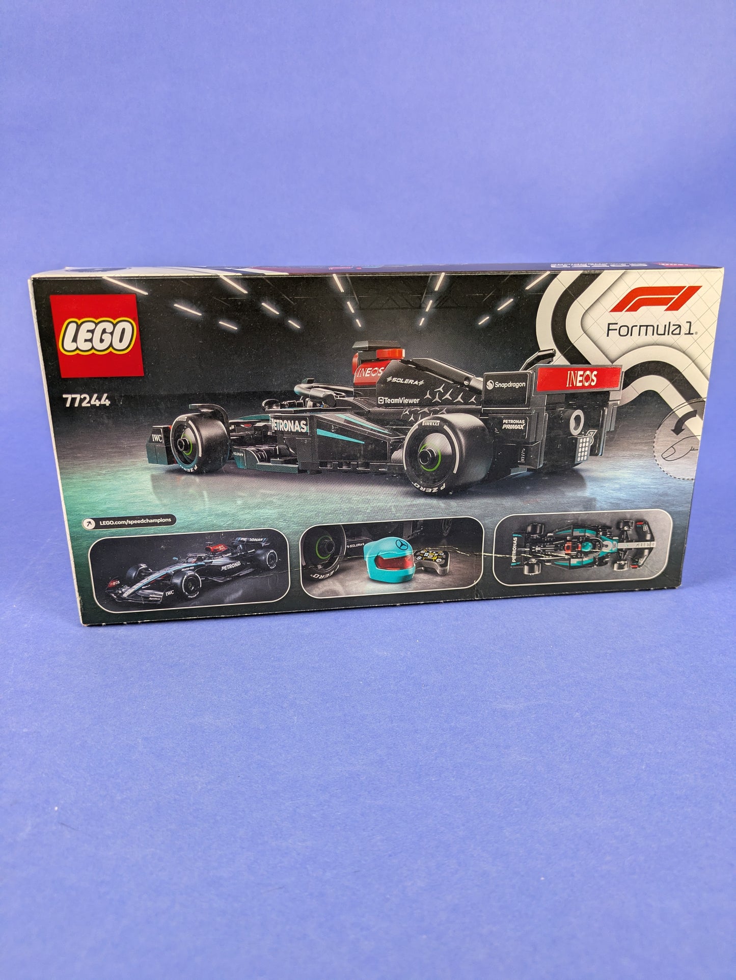LEGO SPEED CHAMPIONS Mercedes-AMG PETRONAS F1 Team W15 E Performance 77244