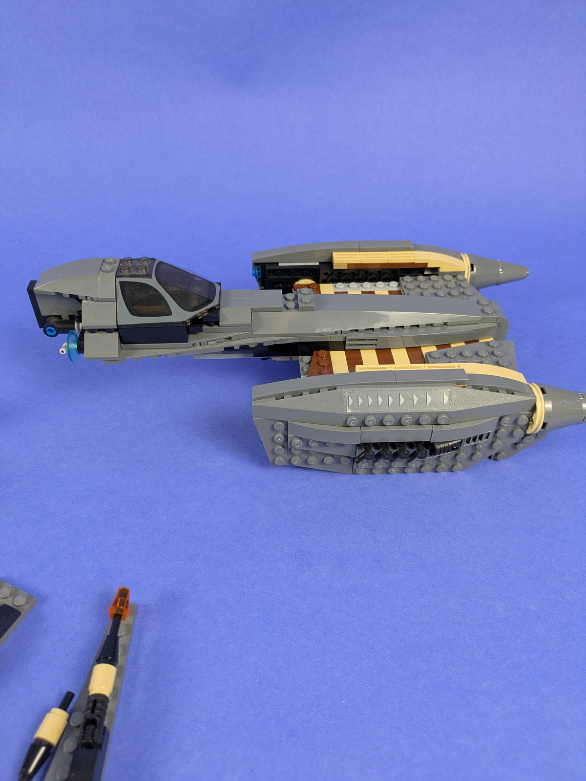 LEGO Star Wars General Grievous' Starfighter 8095 Incomplete Set Pre-Owned