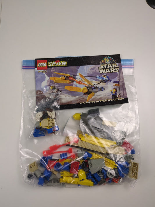 Lego Star Wars: Anakin's Podracer Set 7131 - w/ Instructions