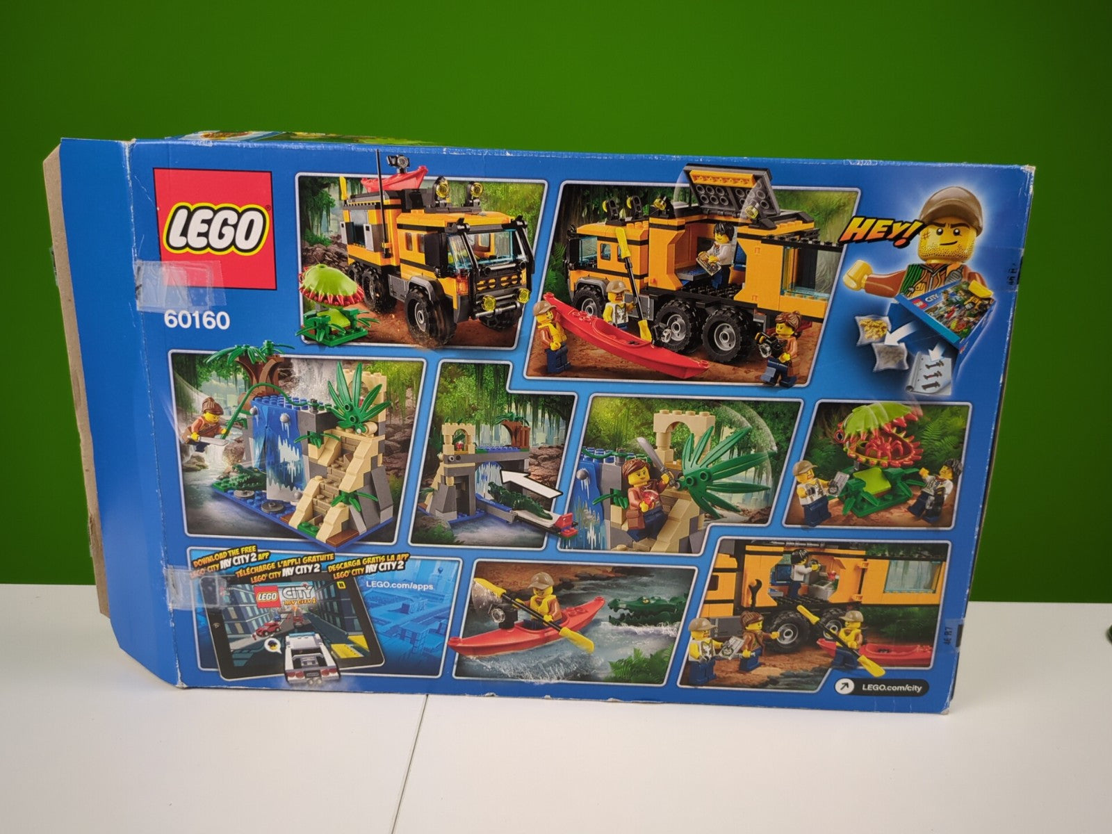 Lego Town: City: Jungle: Mobile Lab 60160 NEW!