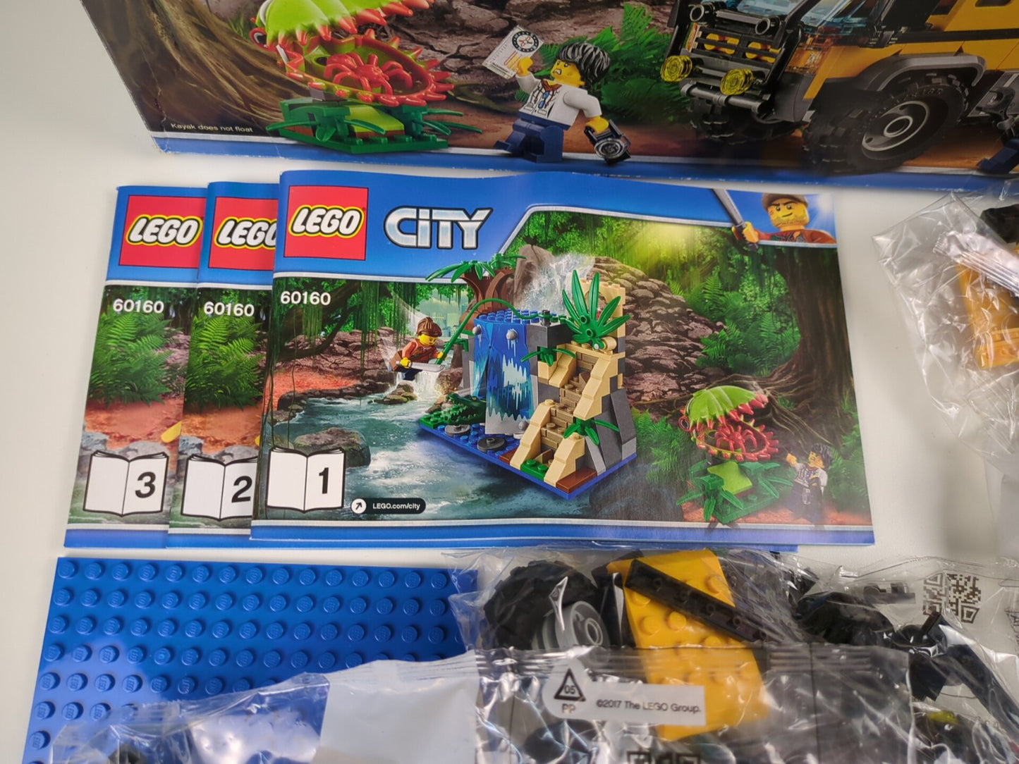 Lego Town: City: Jungle: Mobile Lab 60160 NEW!