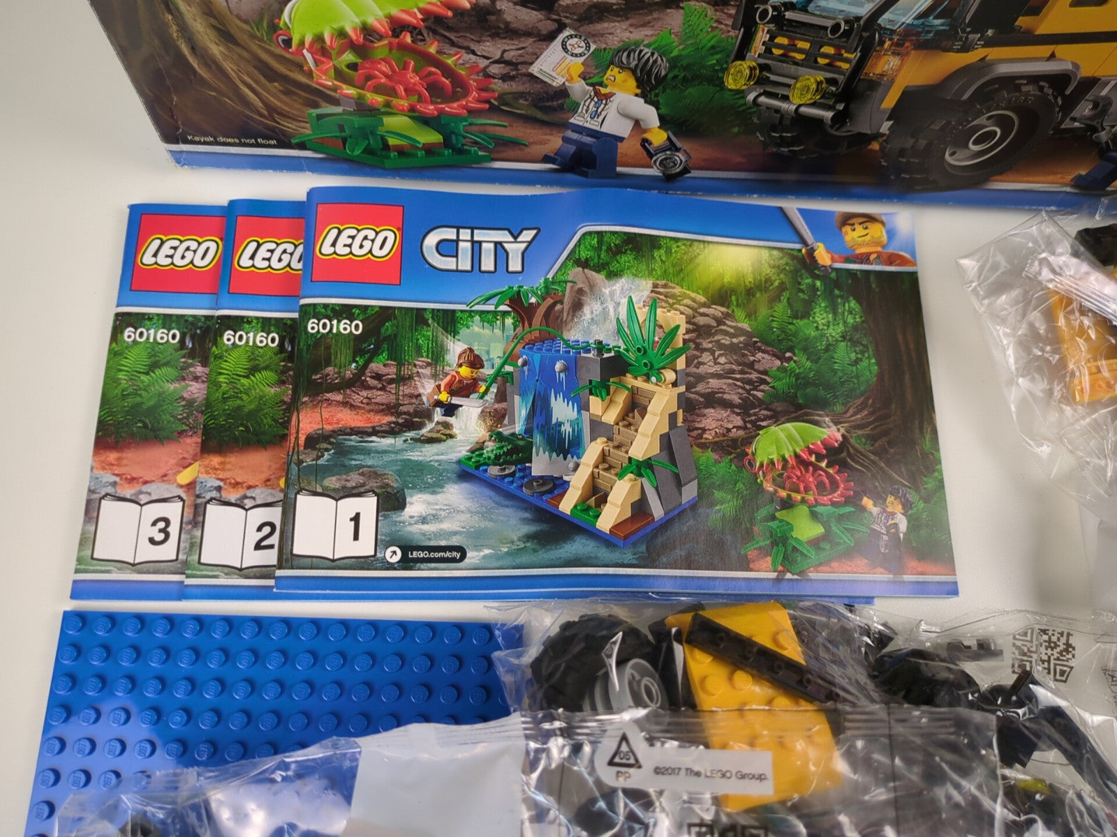 Lego Town: City: Jungle: Mobile Lab 60160 NEW!