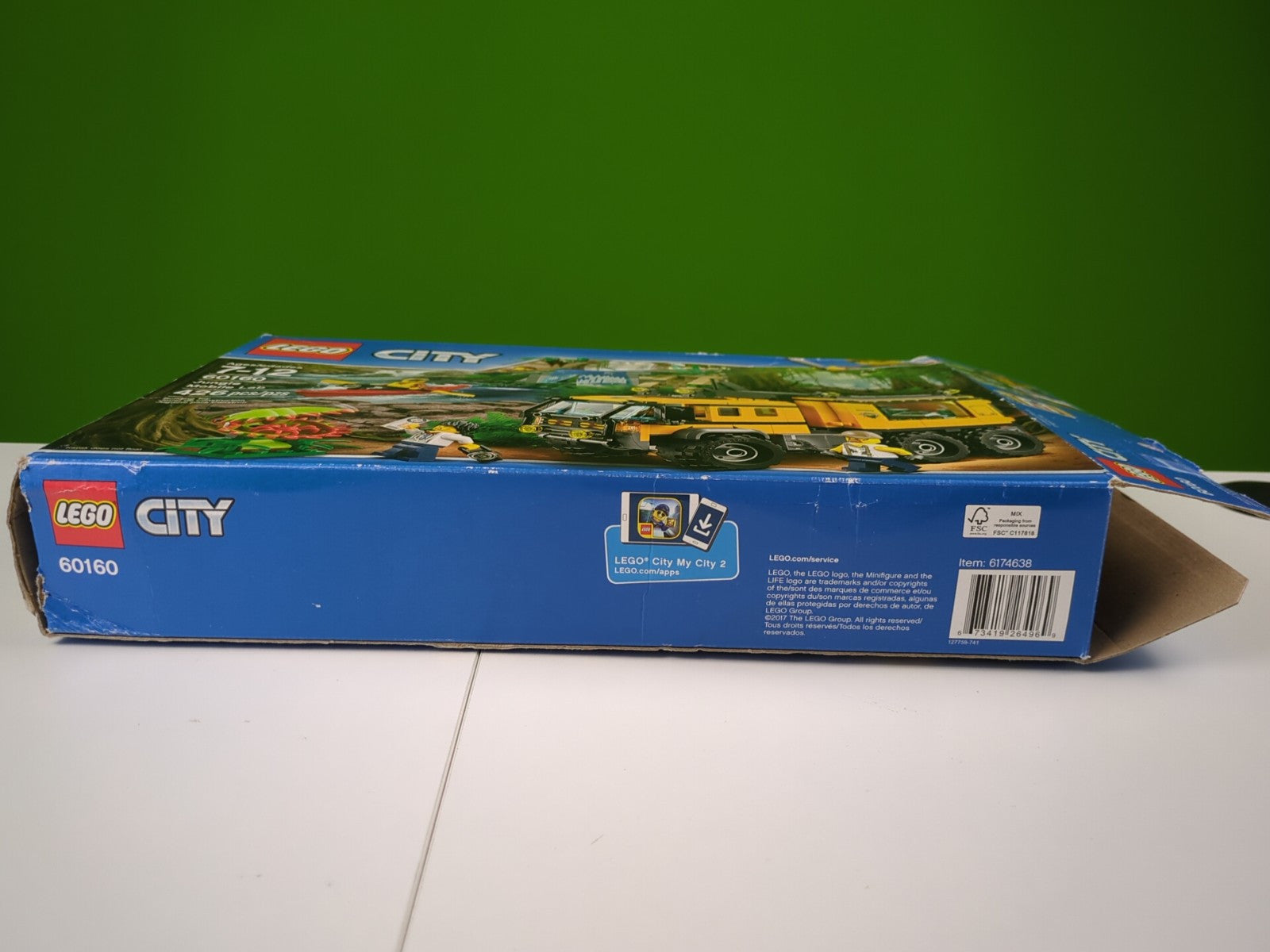 Lego Town: City: Jungle: Mobile Lab 60160 NEW!