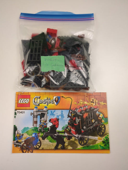 Lego Castle: Gold Getaway Set 70401 - w/ Instructions