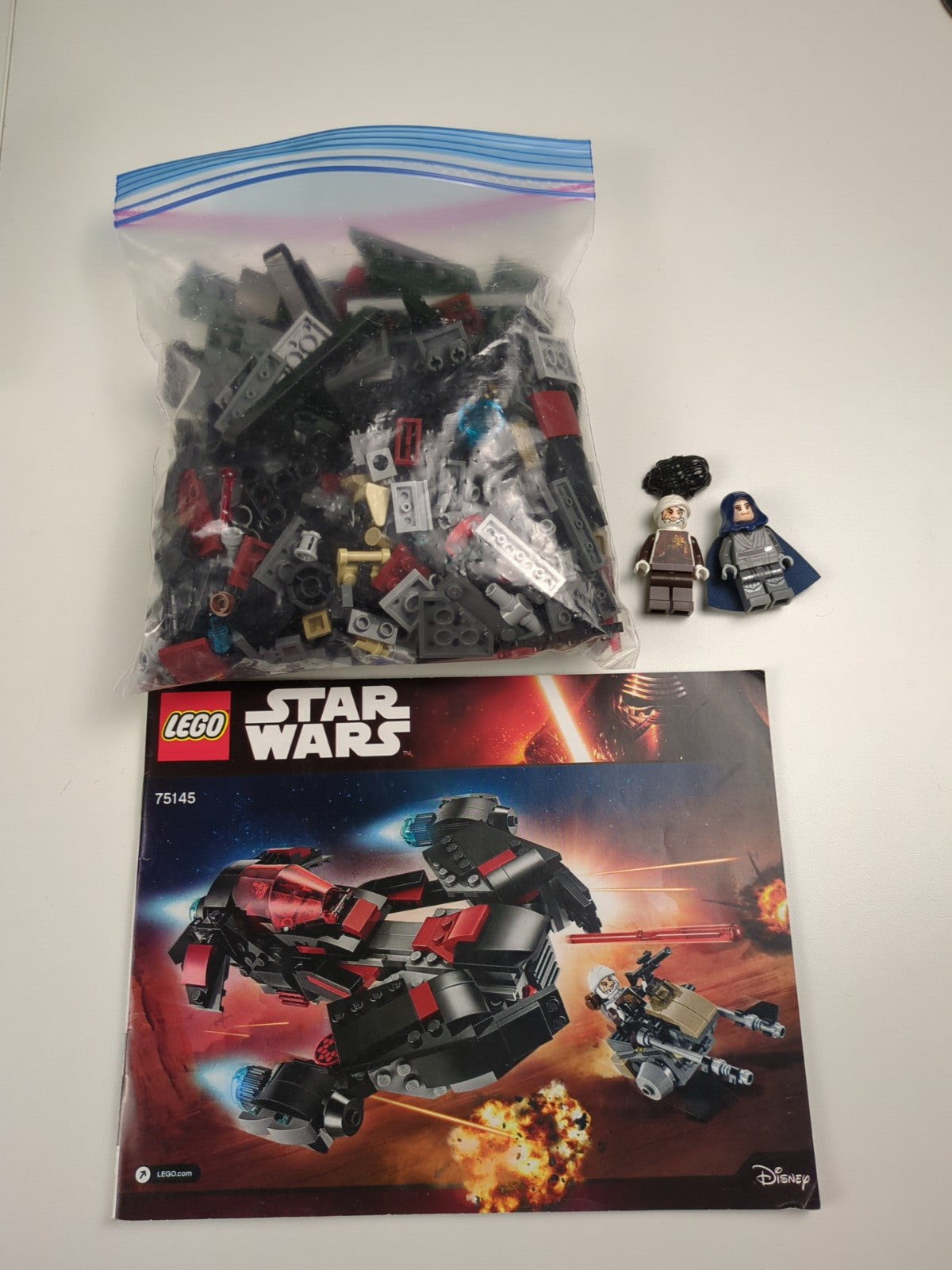 Lego Star Wars: The Freemaker Adventure: Eclipse Fighter Set 75145 Instructions