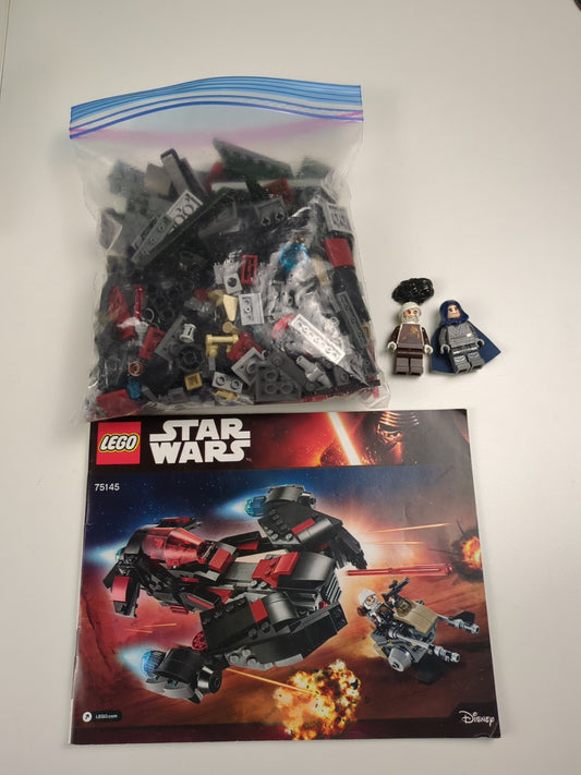 Lego Star Wars: The Freemaker Adventure: Eclipse Fighter Set 75145 Instructions