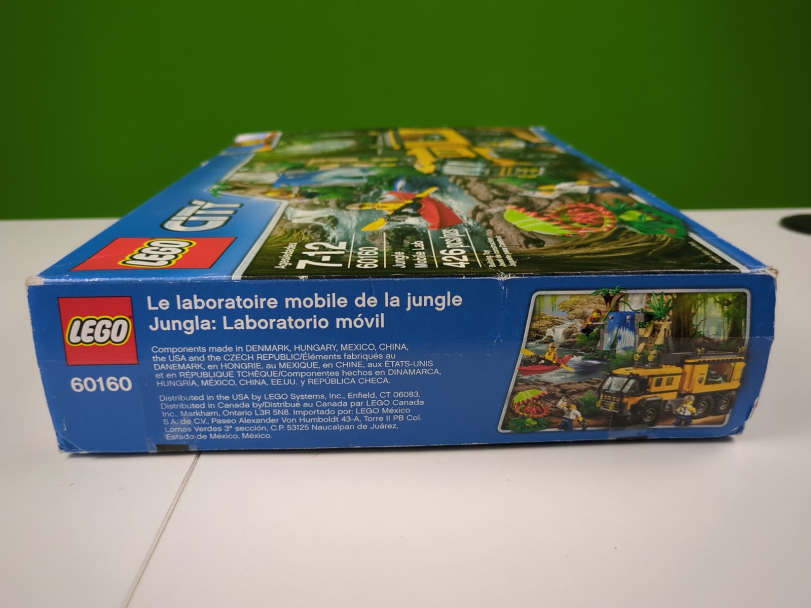 Lego Town: City: Jungle: Mobile Lab 60160 NEW!